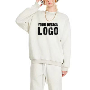 Sweat-shirt pour femme de haute qualité, col rond, surdimensionné, décontracté, couleur unie, taille plus, sweat-shirts à capuche pour femme - Product Image 3