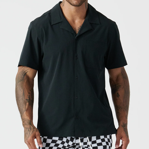 Chemise confortable et légère pour hommes, fournisseur personnalisé, vente en gros, chemises décontractées pour hommes africains, OEM, tissu mélangé, t-shirts en lin confortables - Product Image 1