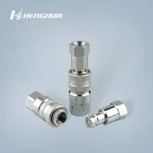 Quick Release Fitting Bsp Hydraulic Connectors Couplings Iso A - Complete Sets, Male And Female