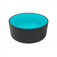 Piscine gonflable en PVC Drop Stitch colorée pour enfants et adultes - Durable, portable, utilisable par plusieurs personnes, formes rectangulaires/rondes