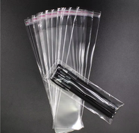 Sacs en plastique transparents auto-adhésifs BOPP Opp prêts à expédier pour l'emballage d'emballage de vêtements bijoux chaussures