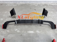 XLstyling Rocket B900 G900 Kit aérodynamique de mise à niveau de voiture en Fiber de carbone sèche Spoiler avant Grille Diffuseur arrière pour G W464 19-24