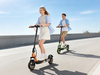 Trottinette électrique pour adultes, trottinette électrique pliable à grande vitesse, pneus solides de 10 pouces, trottinette électrique sûre pour les déplacements en ville
