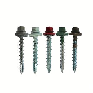 สกรูยิปซัมเกลียวหยาบเคลือบสังกะสีฟอสเฟตสีดำคุณภาพสูง - Product Image 1