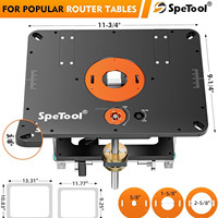 Système de levage de table de défonceuse pour le travail du bois, vente en gros OEM, vente directe usine, W-34 PRS5000, levage de défonceuse de précision