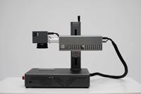 Machine de marquage laser UV 355nm portable à bas prix refroidie par air Petit laser Sculpture de feuilles en plastique, bouteilles en verre