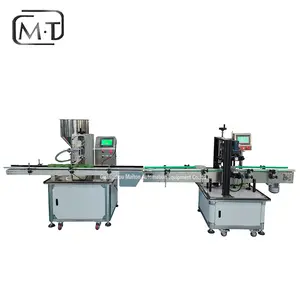 Automatic Filling And Capping Machine Cosmetics Filling Packing Production Line