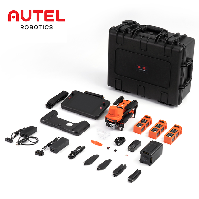 Autel Robotics EVO II Dual 640T RTK V3 Mapping Commercial Drone for Land Surveying Topography Inspection Emergency