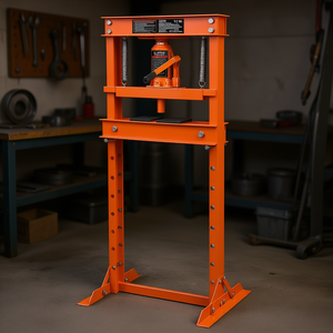 Prensa Hidráulica de 12 Toneladas, Tipo H, con Placas Ajustables, de Alta Resistencia, para Taller o Garaje - Product Image 2