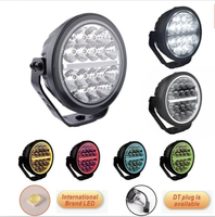 Foco LED impermeable redondo 4X4 de 7 pulgadas, nueva luz de trabajo delantera de coche para conducción todoterreno