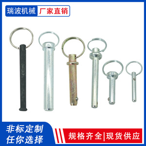 Pasadores de liberación rápida galvanizados Newpuri Ripple de 4.7 a 15.7 mm para equipos de gimnasio, pasador de seguridad con anillo de tracción - Product Image 4