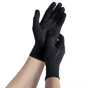 Sarung tangan bersepeda jari penuh, sarung tangan olahraga pemulihan rehabilitasi tangan dengan serat tembaga spandeks - Product Image 1
