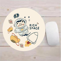 Tapis de souris personnalisé en caoutchouc Kawaii, forme sur mesure, imprimé par sublimation