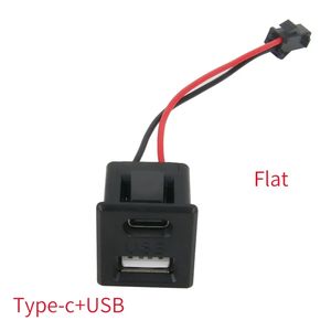 Doble capa USB hembra base tipo C enchufe una lámpara USB hembra toma de corriente con conector de cable - Product Image 6