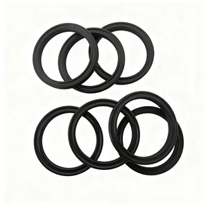 Fabricante de goma NBR FKM FPM Sellado de goma X-ring 10,2x2,62mm Anillo de sellado Sellos de anillo cuádruple personalizados para cilindro de freno - Product Image 6