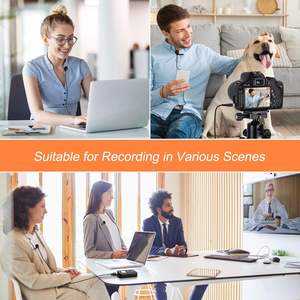 Comica Lavalierマイク、<span class=keywords><strong>Sennheiser</strong></span>用CVM-M-O1全方向ラペルマイク、およびその他のワイヤレスラベリアトランスミッター - Product Image 6