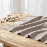 Tissu tricoté jersey simple 100 % polyester T32/1, séchage rapide, léger, pour vêtements et chaussettes/cols