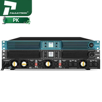 Amplificateur de puissance professionnel en métal de classe D, 4 canaux, 4x3500W, 2 ohms, audio haute résolution, avec bouton de commande via application, vente en gros d'usine