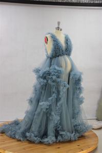 2023 Best Seller vestiti per la doccia del bambino per le donne incinte vestiti per la maternità in velluto vestiti per le donne incinte - Product Image 4