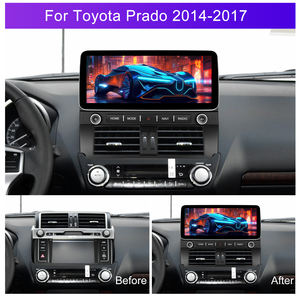 Radio para Auto Podofo de 12.3'' con Android, 8 Núcleos, 4+64G/2+32G, CarPlay/Android Auto Inalámbrico, GPS/WIFI/RDS/DSP/IPS para Toyota <span class=keywords><strong>Prado</strong></span> 2014-2017 - Product Image 4
