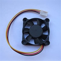 Ventilateur axial de refroidissement haute vitesse 5V 12V 24V DC Convient à faible bruit 20mm Brushless 4510 45x45x10mm Ventilateur à flux axial avec lames en plastique