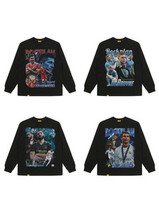 [Colección <span class=keywords><strong>Estrellas</strong></span> de Fútbol] Camiseta Deportiva Americana de Manga Larga con Estampado para Hombre, para Ronaldo, Neymar, Haaland, Corte Regular - Product Image 4