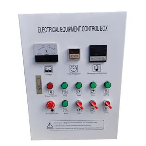 Fabriekslevering 220V Multi-Ended Circuit Bescherming Spuitcabine Met Behulp Van Elektrische Bedieningskast Schilderen Kamer Controlerend Paneel