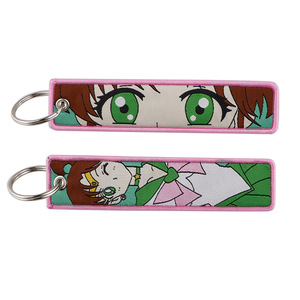 Nouveau porte-clés en tissu tissé avec broderie <span class=keywords><strong>Sailor</strong></span> <span class=keywords><strong>Moon</strong></span>, design 1200, pour la mode et les fans d'anime - Product Image 4