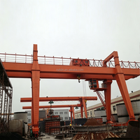 Grue portique intelligente à double poutre de 40 tonnes avec variateur de fréquence pour un levage fluide