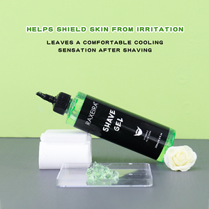 <span class=keywords><strong>Gel</strong></span> de Afeitar de Marca Propia, Crema Natural para el Cuidado de la Barba para Hombres con Aloe Vera y Vitamina E, <span class=keywords><strong>Gel</strong></span> Calmante para Afeitar Masculino - Product Image 2
