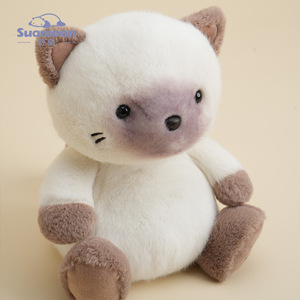 Peluche de Gato Siamés Mini Shumeng, Algodón PP, 31-50 cm, Muñeco Adorable, Compañero Reconfortante, Juguete de Peluche para Dormir, Regalo de Cumpleaños - Product Image 6