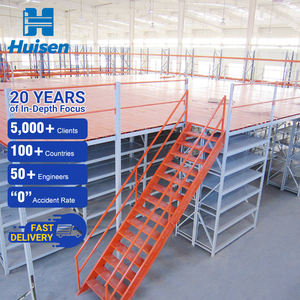 עומס גבוה קיבולת פלדה עמיד מבנה פלטפורמה מתלה מתלה מתלה רצפה מחסן - Product Image 1