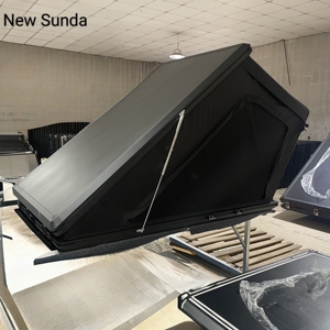 Tienda de lona para techo de 2 personas para coche Camping Triangle Clamshell Hard Shell para senderismo al aire libre y aventura - Product Image 2