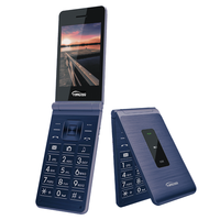 Teléfono móvil con tapa y doble pantalla, Tarjeta Sim Dual, 3G, desbloqueado, 2,8