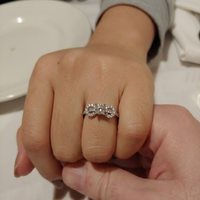 Chine Conception personnalisée de haute qualité 14k 585 or blanc véritable diamant taille brillant Solitaire semi-monture bague de fiançailles pour les femmes