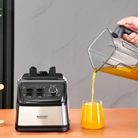 Commerciële huishoudelijke fruitsapcentrifuge, mixer, ijsvergruizer, stille, hoge snelheid, geschaafde ijs, milkshake blender