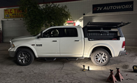 Couverture de benne pour pick-up 4x4, accessoires tout-terrain, auvents de camion en alliage d'aluminium pour Dodge Ram 1500/2500 avec Rambox 5,7 pi/6,4 pi