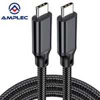Cable de Monitor USB C a USB C 3.2 Gen 2, Cable de Pantalla USB C 4K60Hz, Transferencia de Datos de 20Gbps, Cable de Carga Ultra Rápida de Función Completa de 240W