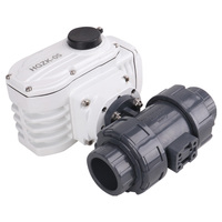 Vanne à boisseau sphérique électrique intelligente 2 voies DC24V en PVC pour l'eau – Fabricant