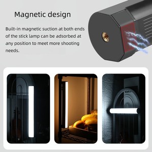 แท่งไฟสำหรับถ่ายภาพ LED แบบพกพาระดับมืออาชีพสำหรับการสตรีมสดและสร้างบรรยากาศด้วยความสว่างที่ปรับได้ - Product Image 5