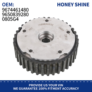 9674461480 0805G4 9650839280 Engrenage <span class=keywords><strong>de</strong></span> calage <span class=keywords><strong>de</strong></span> l'arbre à cames VVT pour Peugeot 206 207 307 Citroën <span class=keywords><strong>C2</strong></span> C3 C4 DS - Product Image 2