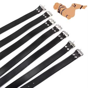 7 Pièces/Ensemble Ceinture <span class=keywords><strong>de</strong></span> Contrainte Corporelle en Cuir pour Adultes, Jouets Sexuels BDSM pour Femme, Sangles <span class=keywords><strong>de</strong></span> Bondage SM <span class=keywords><strong>Kit</strong></span> <span class=keywords><strong>de</strong></span> Liaison Noir - Product Image 3