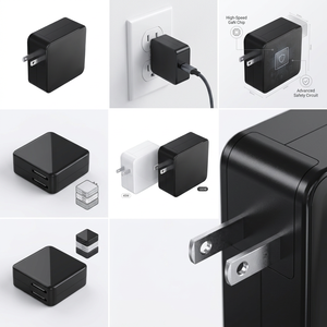 Adaptateur secteur GaN PD 28V 5A 140W USB-C pour salon de coiffure, chaise de styliste, téléphone, tablette, tondeuse, outil de coupe - Product Image 4