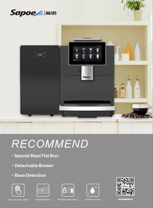 Sapoe the Factory Specializes in Customizing <b>Fully</b> <b>Automatic</b> Touch Screen Display Smart Espresso <b>Machine</b> Commercially Manufactur - Product Image 2