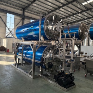 เครื่องฆ่าเชื้อแบบรีทอร์ตสำหรับอาหาร ได้รับการรับรองมาตรฐาน ASME สำหรับการแปรรูปปลาซาร์ดีน <span class=keywords><strong>ปลา</strong></span>แมคเคอเรล <span class=keywords><strong>ปลา</strong></span>ทูน่าแบบกระป๋อง  ลดราคาพิเศษ - Product Image 3