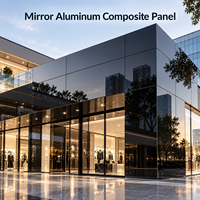 Panneau composite en aluminium (ACP) pour revêtement mural d'ascenseur