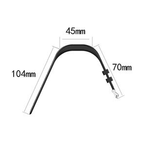 Correa de Reloj Deportiva para Garmin Vivofit 4, Repuesto de Silicona Texturizada Integrada, Correa de Reloj Inteligente - Product Image 5