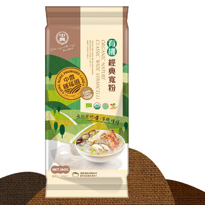 Jungnung Promised Land Taiwan Gelée de pomme de terre biologique premium 180g sans additifs, fils larges séchés, durée de conservation de 3 ans, emballage en sachet - Product Image 1