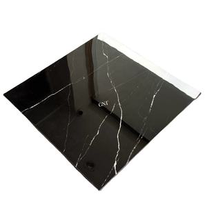 Marber Full Galzed Black 60x60 Porcelana Piso Mármol Cerámica esmaltada Azulejos pulidos - Product Image 6