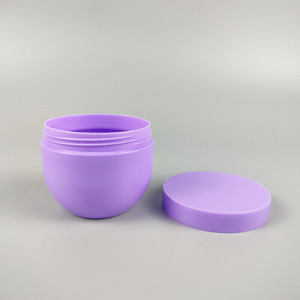 Récipients en forme de bol de pot en plastique PP cosmétique coloré personnalisé pour <span class=keywords><strong>baume</strong></span> nettoyant crème de soin - Product Image 4